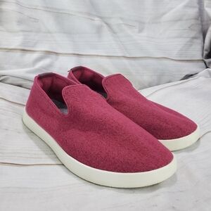 Allbirds Women's Flats in Burgundy and White